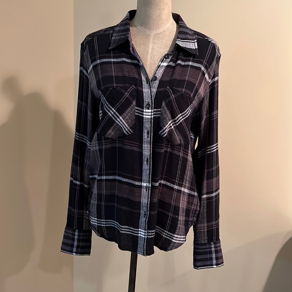 Free People Plaid Shirt